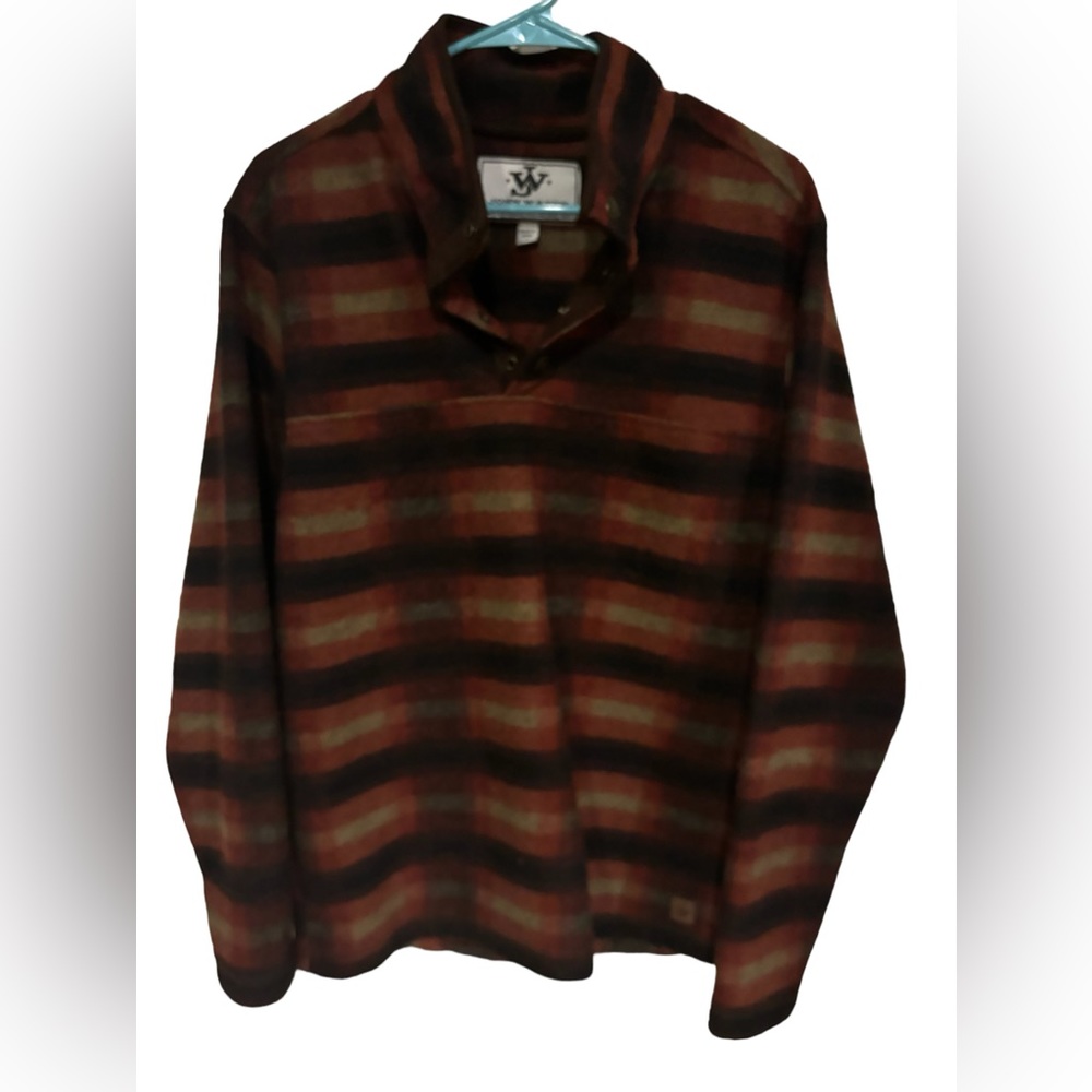 John Wayne wooly fleece pull over men’s small